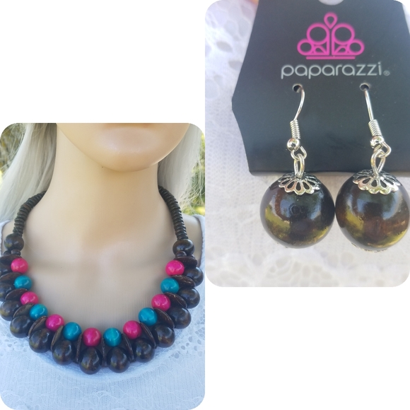 paparazzi Jewelry - Paparazzi Set Wooden